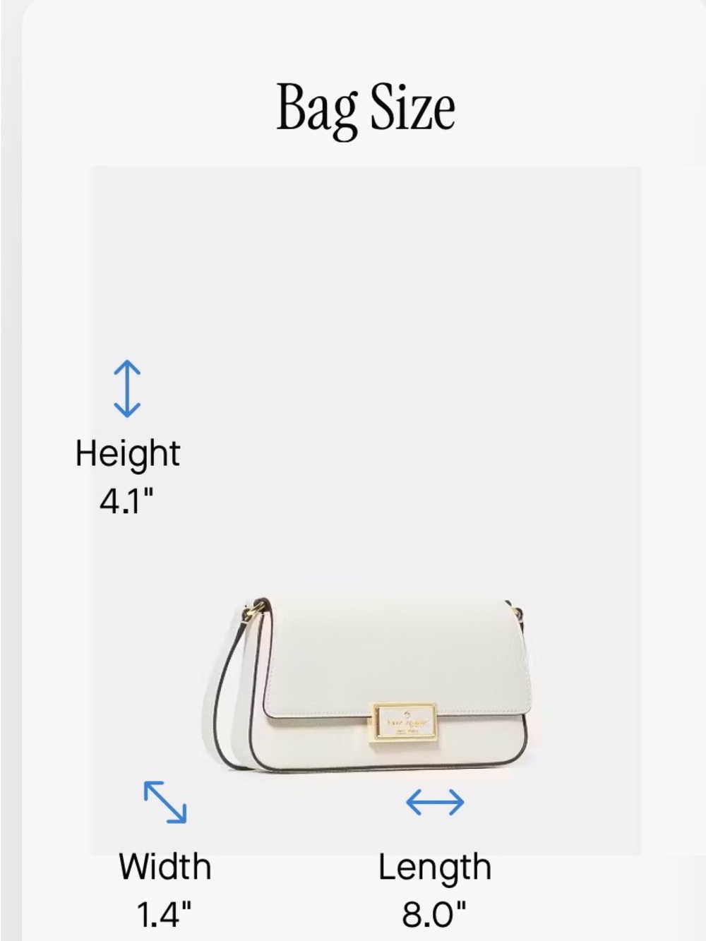 Kate Spade Reegan Mini Flap Crossbody - Picture 3 of 3